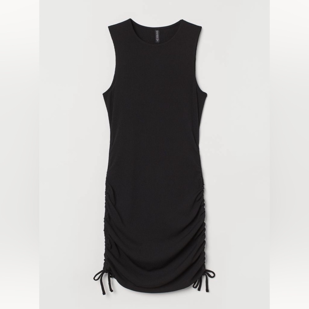 Ribbed Jersey Dress